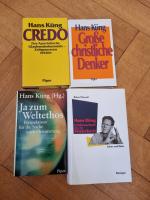 Hans Küng: 5 Bücher: 1. Credo 2.Große ch