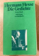 Die Gedichte: Die Gedichte / Erster Band