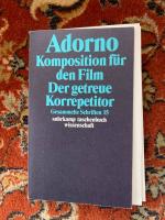 Theodor W. Adorno: Komposition für den F Theodor W. Adorno: Komposition für den F