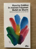 In meinen Träumen läutet es Sturm – Gedichte und Epigramme aus dem Nachlaß