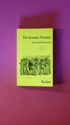 Hrsg.]: Hermand, Jost: DER DEUTSCHE VORM