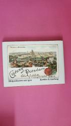 GRUSS AUS POTSDAM. Bildpostkarten um 190