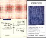 Laszlo Lakner: Ausstellungseinladungen, 