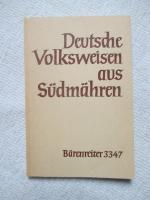 Wenzel Max: Deutsche Volksweisen aus Süd
