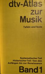 Ulrich Michels: dtv-Atlas Musik: Band 1.