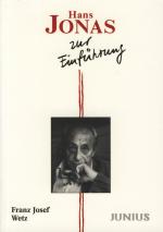 Wetz, Franz Josef: Hans Jonas zur Einfüh