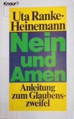 Uta Ranke-Heinemann: Nein und Amen - Anl