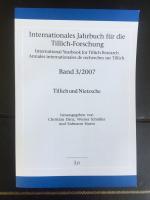 Christian Danz: Tillich und Nietzsche