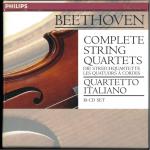 Quartetto Italiano spielt Ludwig van Beethoven: Streichquartette Nr.1-16 auf 10 CDs
