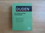 Dudenredaktion: Duden, Das Bedeutungswör Dudenredaktion: Duden, Das Bedeutungswör
