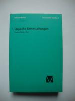 Edmund Husserl: Bd. 3., Logische Untersu