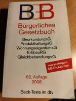 Helmut Köhler: 62 Auflage 2008 Bürgerlic Helmut Köhler: 62 Auflage 2008 Bürgerlic
