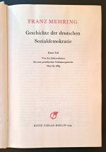 Franz Mehring: Geschichte der deutschen 