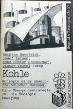 Hermann Hatzfeldt: Kohle - Konzepte e. u Hermann Hatzfeldt: Kohle - Konzepte e. u