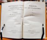 Leo Spitzer: Romanische Stil- und Litera
