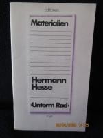 Hermann Hesse: Unterm Rad – Nur Material
