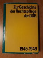 Benjamin, Hilde (Leitung Autorenkollekti Benjamin, Hilde (Leitung Autorenkollekti