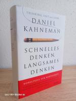 Daniel Kahneman: Schnelles Denken, langs Daniel Kahneman: Schnelles Denken, langs