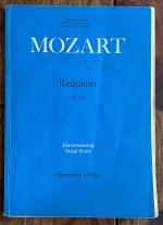 W.A.Mozart: MOZART: Requiem, KV 626, Kla