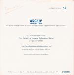 "Der Geist hilf unserer Schwachheit auf" - Motette für zwei Chöre -BMV 226 - Joh. Seb. Bach