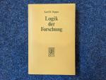 Karl R. Popper: Logik der Forschung