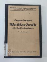 Dr. Eugen Nesper: Meßtechnik für Radio-A