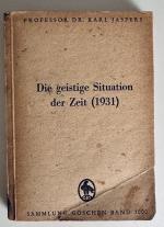Jaspers, Prof. Dr. Karl: Die geistige Si Jaspers, Prof. Dr. Karl: Die geistige Si