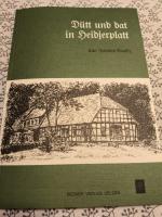 Carl Friedrich Bautsch: Dütt und dat in 