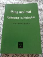 Carl Friedrich Bautsch: Sing mal wat - V