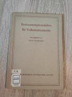 Instrumentationslehre für Volksinstrumente.