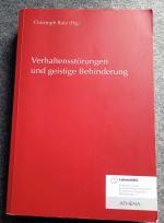 Christoph Ratz: Verhaltensstörung und ge Christoph Ratz: Verhaltensstörung und ge