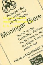 S. Moninger: Moninger Biere 1929