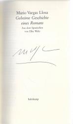 Vargas, Llosa Mario: Geheime Geschichte 
