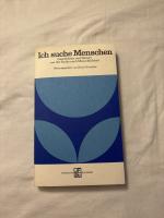 Horst Nitschke: Ich suche Menschen - Ges