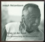 Joseph Weizenbaum: Krieg ist der Feind -