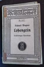Richard Wagner: Lohengrin - Textbuch mit