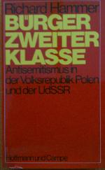 Richard Hammer: Bürger zweiter Klasse - 