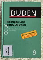 Dudenredaktion: Duden Bd. 9. Richtiges u