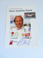 Hans-Joachim Stuck: Autogrammkarte