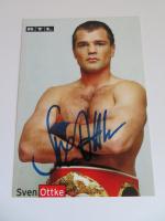 Sven Ottke: Autogrammkarte