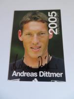 Andreas Dittmer: Autogrammkarte