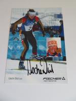 Uschi Disl: Autogrammkarte