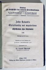 John Toland: John Toland`s Christianity 