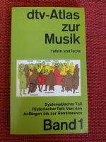 Ulrich Michels: dtv-Atlas Musik: Band 1. Ulrich Michels: dtv-Atlas Musik: Band 1.