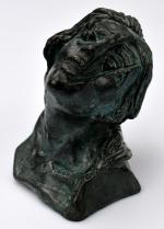 Bert Gerresheim: Kopf-Evas. [Bronzeplast
