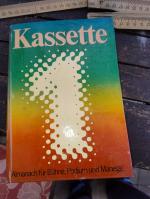 Kassette 1 Almanach für Bühne, Podium undManege