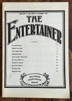 Scott Joplin: THE ENTERTAINER – Ragtimes