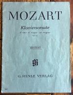 W.A.Mozart: Klaviersonate C-Dur, KV 545 