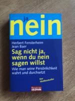 Fensterheim, Herbert; Baer, Jean: Sag ni Fensterheim, Herbert; Baer, Jean: Sag ni