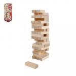 Wackelturm aus Holz, 48 Teile
